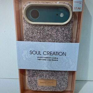 Glitter Phone Case for iPhone 17 Air - Silver